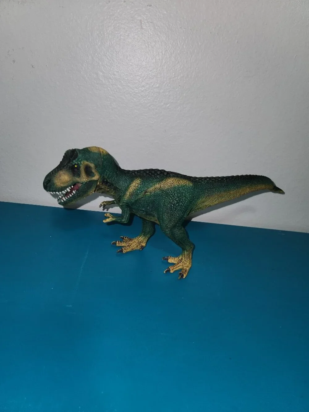 Schleich Tyrannosaurus Rex T-Rex Dinosaur Figure 2016 Realistic Toy Green